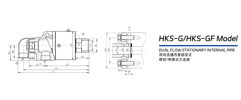 HKS-G型旋转接头图纸